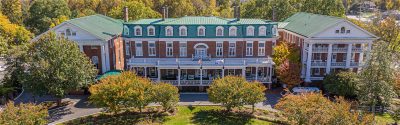 Aerial view of The Martha