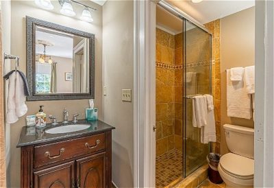 Deluxe 1 King bathroom