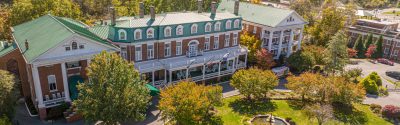 Aerial view of The Martha